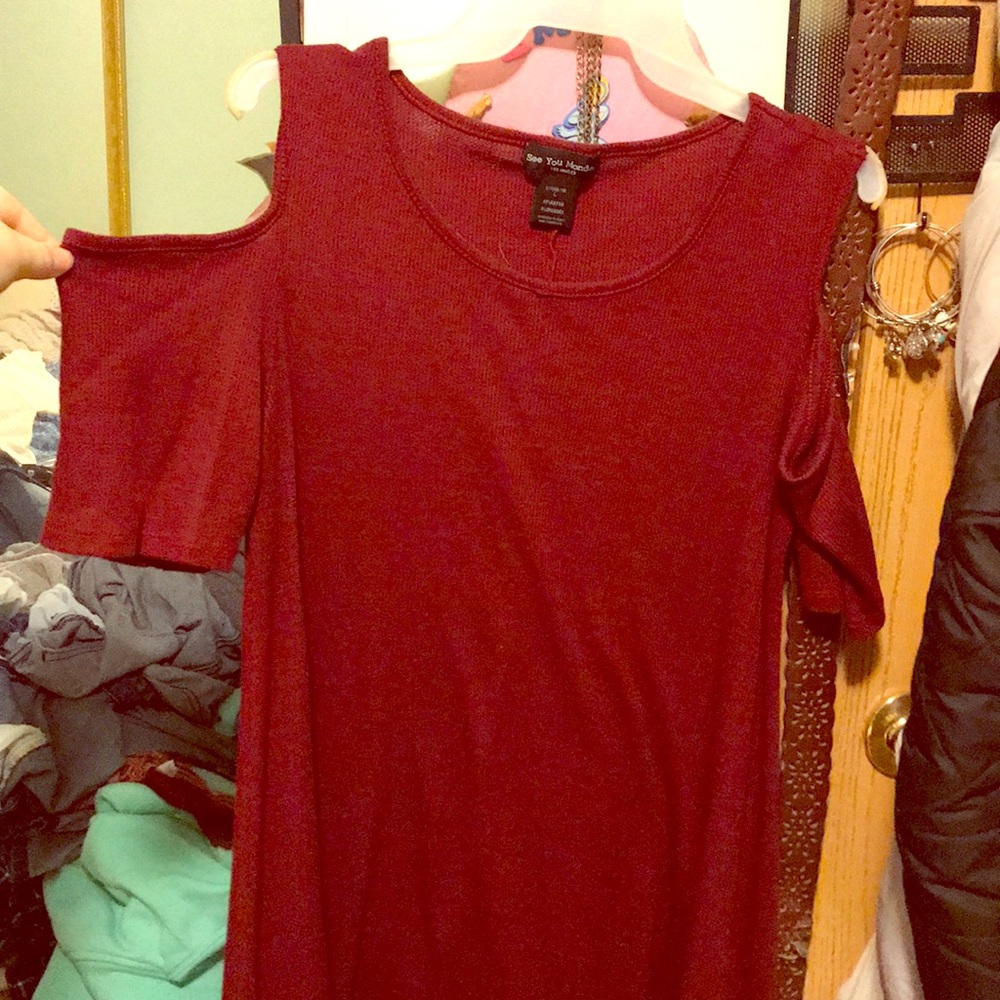 Maroon Dress (L)